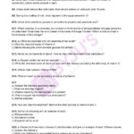 Class 12 Chemistry Worksheet On Chapter 14 Biomolecules Set 2