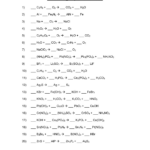 Classic Chembalancer Worksheet Answers Printable Worksheets And