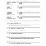 Classifying Matter Worksheet Answer Key Inspirational 16 Best Of