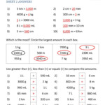 Converting Metric Units Worksheet With Answers Measurement Worksheets