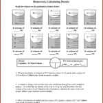 Density Worksheet Answer Key Pdf Chemistry Worksheet Resume