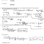 Dimensional Analysis Practice Worksheet Scientific Notation Fun