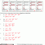 Electron Configuration Worksheet Answers Part A Worksheets For