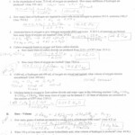 Formal Chemistry Stoichiometry Worksheet Answers