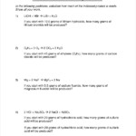 FREE 9 Sample Stoichiometry Worksheet Templates In MS Word PDF