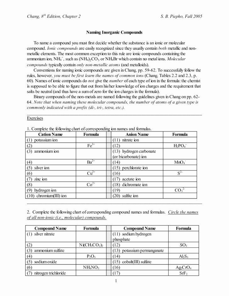 Grade 9 Chemical Bonding Worksheet Pdf Kidsworksheetfun