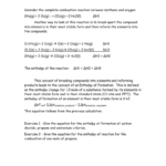 Heat Of Formation Worksheet Heats Of Formation Worksheet 1 Pdf Honors