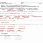 Honors Chemistry Dimensional Analysis Worksheet Thekidsworksheet