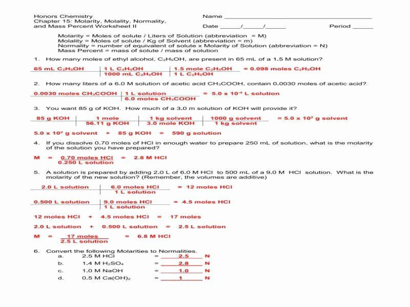 Honors Chemistry Dimensional Analysis Worksheet Thekidsworksheet