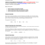 Honors Chemistry Stoichiometry Worksheet Answers Worksheetpedia