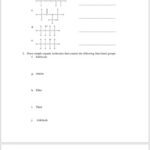 Identifying Functional Groups Worksheet With Answers Worksheet List