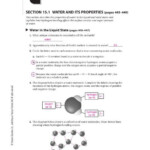 Inspiration Water And Aqueous Systems Worksheet Goal Keeping Intelligence