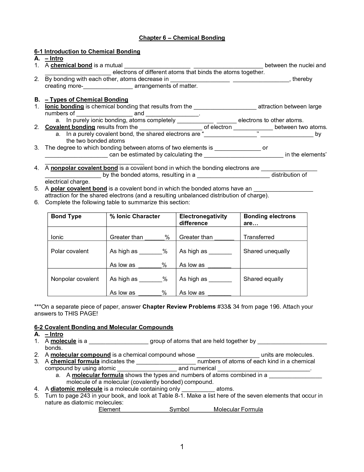 Ionic Bonding Worksheet Answers Amashusho Images