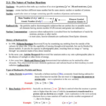 Isotope Notation Chem Worksheet 4 2