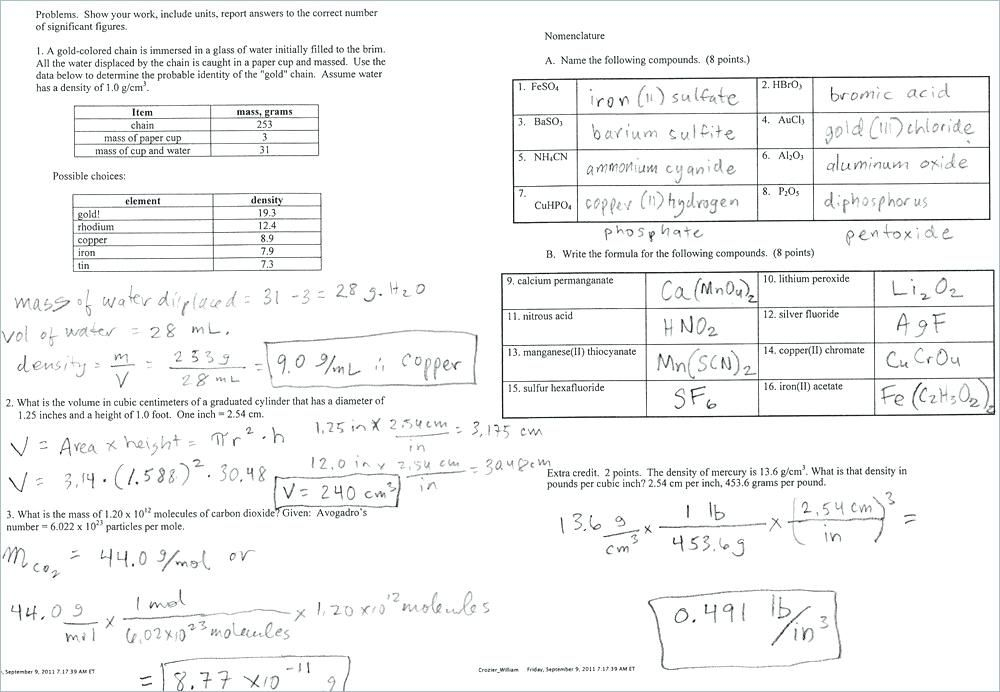 Isotope Notation Chem Worksheet 4 2