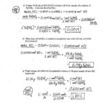 Kindergarten Gases And Stoichiometry Worksheet 3 Answers Worksheets On