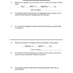 Limiting Reagent And Percent Yield Worksheet Worksheet List