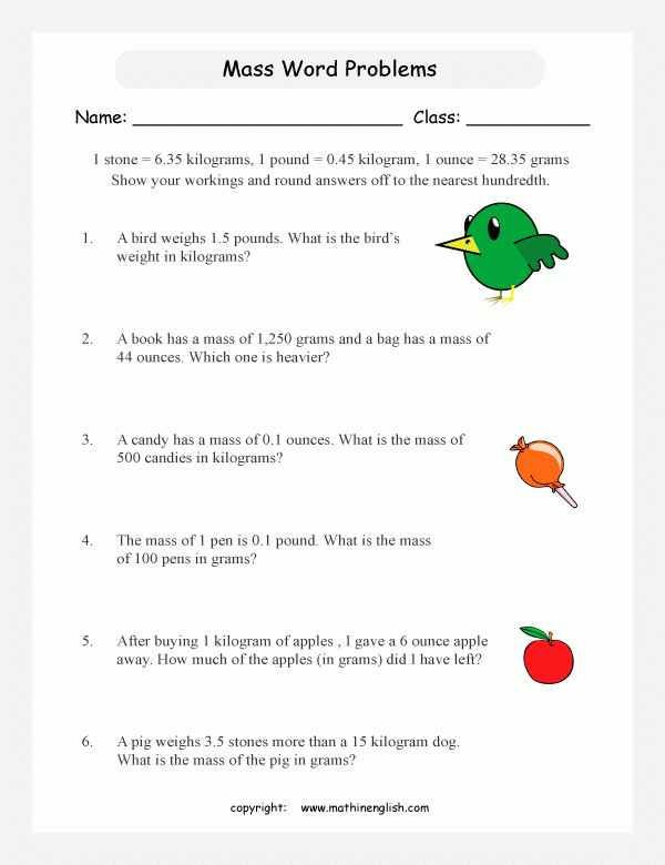 Mass Mass Problems Worksheet Answers Chemistry Stoichiometry Problems 