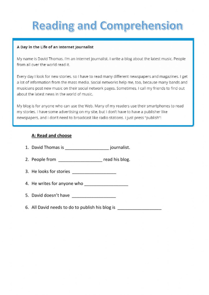 Mass Media In The Digital Age Worksheet Answers Printable Worksheet 