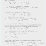 Molar Mass Worksheet Answers Briefencounters