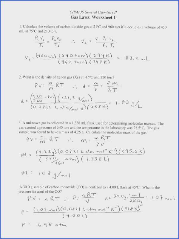 Molar Mass Worksheet Answers Briefencounters