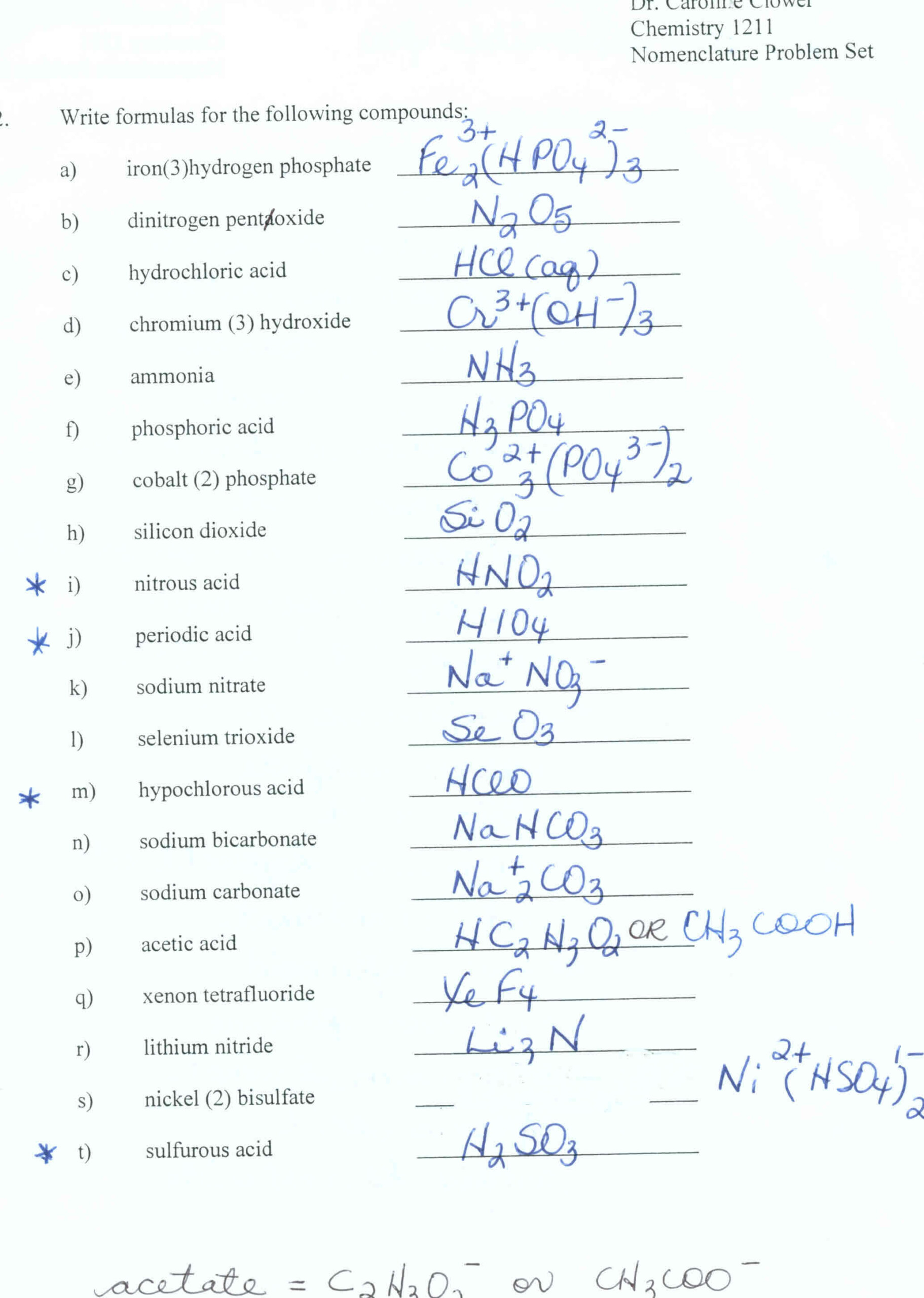 Ms McRae s Science Chemistry