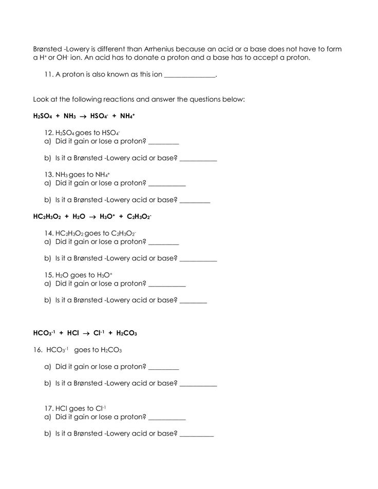 Naming Acids And Bases Worksheet notes Chemistry 2 Points Answers 