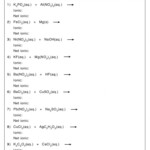 Net Ionic Equation Worksheets Chemistry Learner