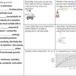 New AQA GCSE 9 1 Chemistry Topic 6 Bundle Rates Of Reaction