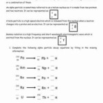 Nuclear Decay Worksheet Answer Key 50 Nuclear Decay Worksheet Answers