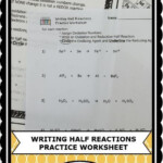 Oxidation And Reduction Practice Worksheet Worksheet