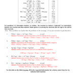 Oxidation Reduction Reactions Worksheet Answers Worksheet List