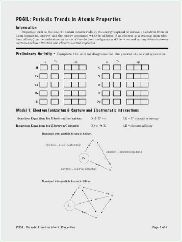 Periodic Trends Worksheet Answers Inspiring Great Super Teacher 