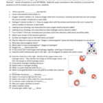 Polar And Nonpolar Bonds And Molecules Worksheet Answers