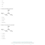 Quiz Worksheet Alcohol In Chemistry Study