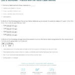 Quiz Worksheet Practice With The Factor Label Method Study