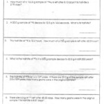 Stoichiometry Chemistry Worksheets