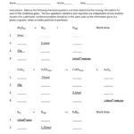 Stoichiometry Practice Problems Worksheet Answers Pdf Fill Out And