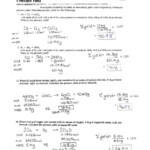 Stoichiometry Problems Chem Worksheet 12 2 Answer Key Worksheet List