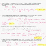 Stoichiometry Worksheet 3 Answers Worksheetpedia