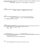 Stoichiometry Worksheet Pogil Stoichiometry Answer Key Waltery