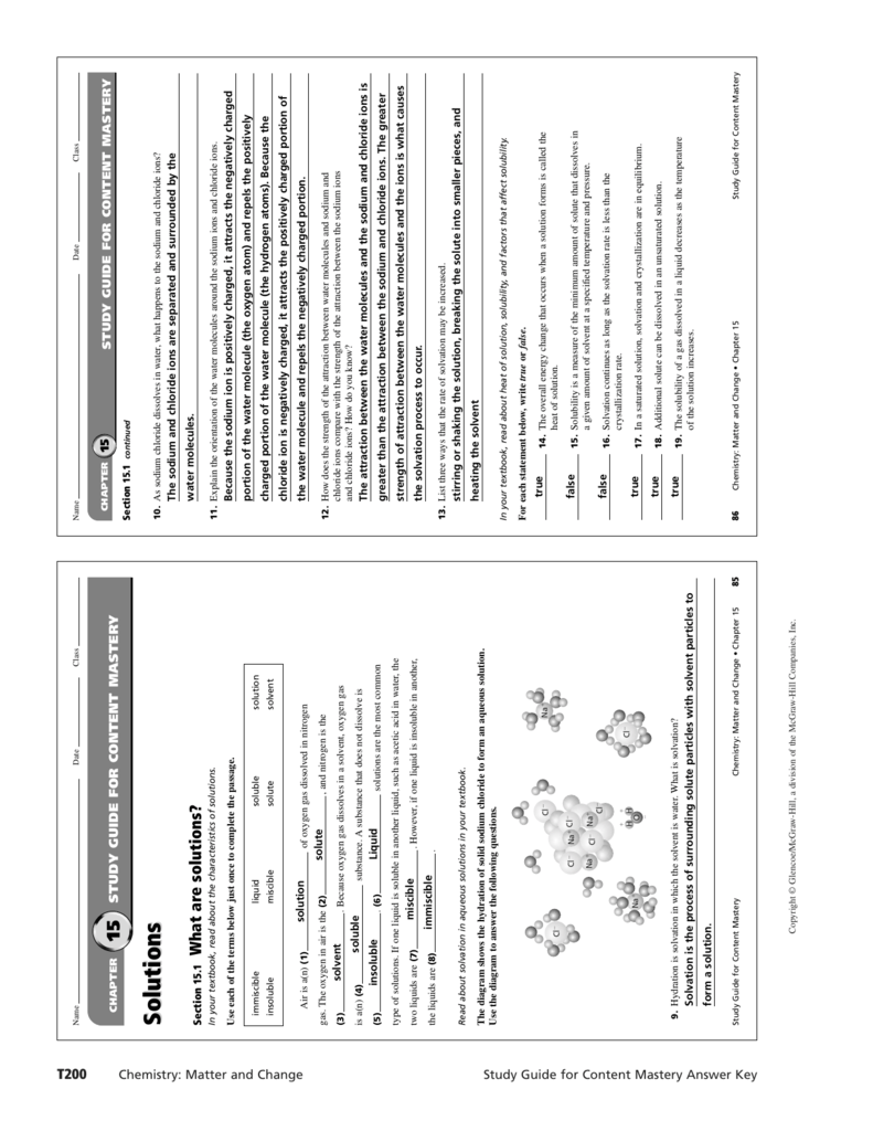 Study Guide For Content Mastery Teacher Edition