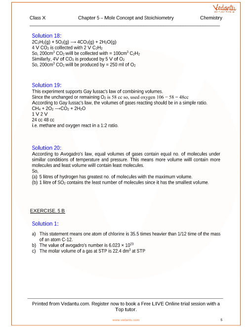 The Mole And Avogadros Number Worksheet Answers Escolagersonalvesgui