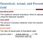 Theoretical And Percent Yield Worksheet Worksheet