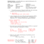 Thermochemistry Standard Heats Of Formation Worksheet Worksheetpedia