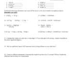 Unit 1 Worksheet 2 Significant Figures Answers Nidecmege