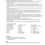 Unit 16 Nuclear Chemistry Balancing Nuclear Reactions Worksheet Answers