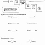 Unit Conversion Worksheet Answers Printable Worksheets And Activities