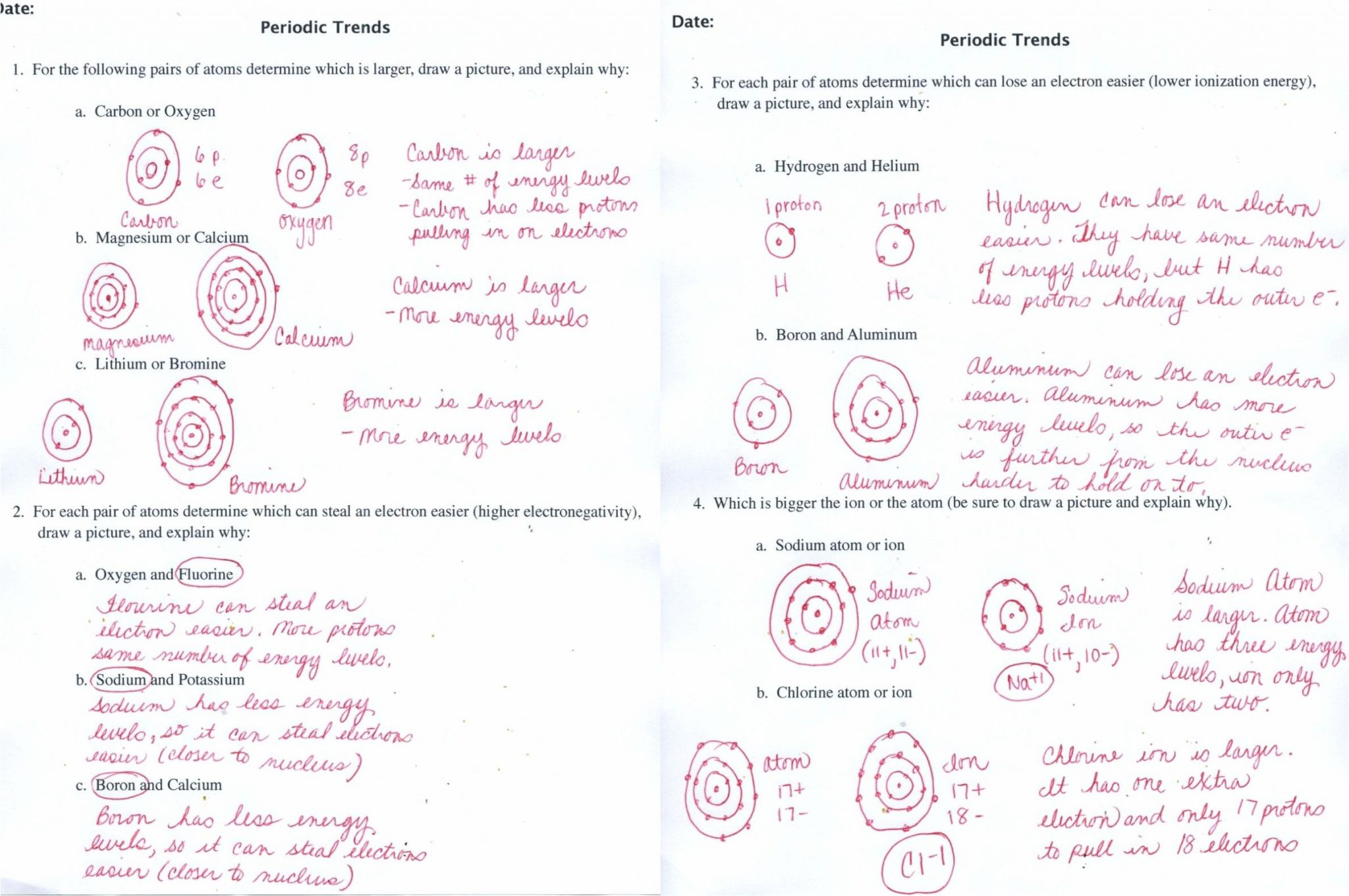 Vsepr Worksheet Problems Printable Worksheets And Activities For 