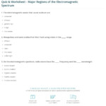 Worksheet Waves And Electromagnetic Spectrum Worksheet Answers Grass